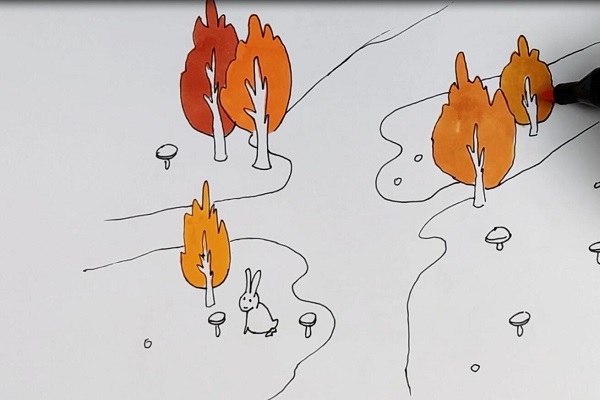 森林画(森林画法)