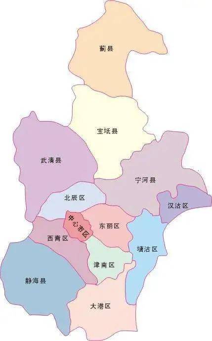 天津西青区地图(天津西青区有没有疫情)