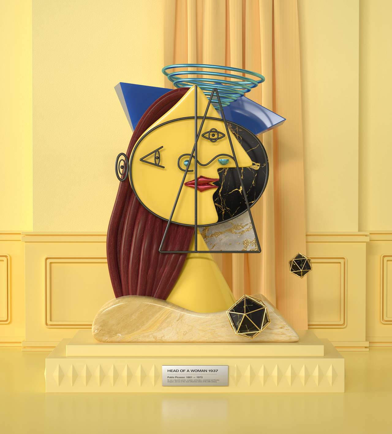 毕加索名画(毕加索名画梦)