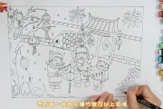 有关春节的画(有关春节的画怎么画简单又好看)